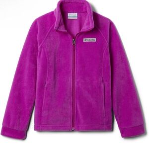 Toddler Columbia girl spring fleece sweater 12-18 months